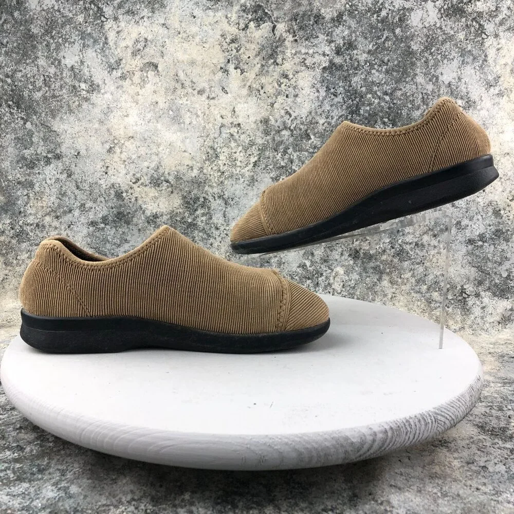 Propet Mens 10.5M (D) Cush N Foot Brown Orthopedic Diabetic Edema Shoes M0202